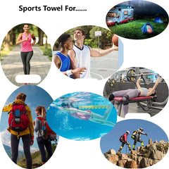 Quick-Dry Sports Towel 40x80CM – Camping, Gym, Yoga & Outdoor Fitness Towel
