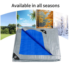 Large Waterproof Camping Tarp – Outdoor Rain Cover & Sun Shelter Canopy