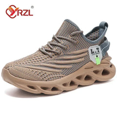 YRZL Men’s Sport Sneakers – Breathable Lightweight Running Shoes