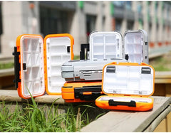 Waterproof Double-Sided Fishing Tackle Box – Multifunctional Hook & Bait Storage Organizer
