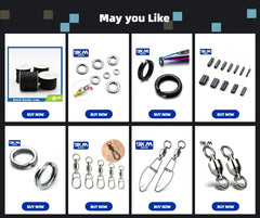 High Carbon Steel Fishing Jig Hooks – 50~100Pcs Long Shank Aberdeen Hooks