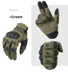 Touch Screen Tactical Gloves – Anti-Skid Outdoor Combat & Cycling Gear for Men