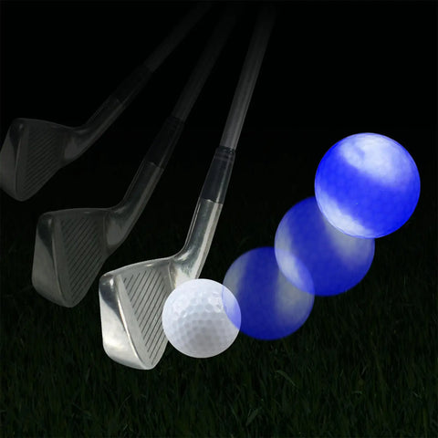 2-Pack LED Glow-in-the-Dark Golf Balls – Fun Golf Gifts