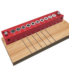 3–12mm Vertical Pocket Hole Jig – Self-Centering Drill Guide