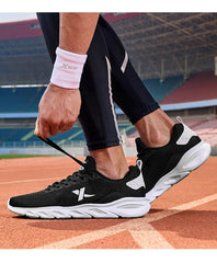 Xtep 2025 Men’s Running Shoes – Sweat-Absorbing, Wear-Resistant Sports Sneakers