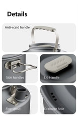 Naturehike Camping Cookware Set – Aluminum Alloy Pot Set for 4–7 People