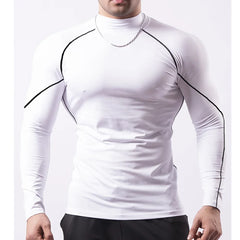 Men’s Quick-Dry Compression T-Shirt – Short Sleeve Elastic Sports Top S-3XL