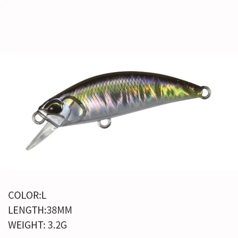 38mm Mini Sinking Minnow Fishing Lure