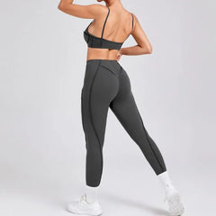 Women’s Seamless High-Waist Yoga Set