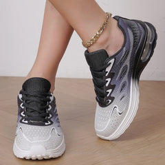 Women’s Air Cushion Sneakers – Breathable Walking Shoes