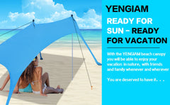 Ultralight Pop-Up Camping Tent – Windproof UV Sun Shade Canopy for Beach, Fishing & Picnics