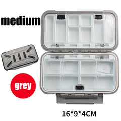 Waterproof Double-Sided Fishing Tackle Box – Multifunctional Hook & Bait Storage Organizer