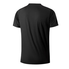 Men’s Ice Silk Quick-Dry T-Shirt – Summer Breathable Outdoor Running Top