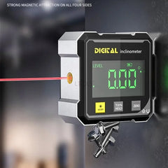 360° Digital Angle Gauge & Magnetic Level