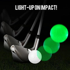 LED Glow Golf Balls – 6-Pack Multi-Color Night Golf Set