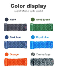 Ultralight Camping Inflatable Sleeping Pad with Built-In Pump & Pillow – Portable Air Mattress for Outdoor Hiking