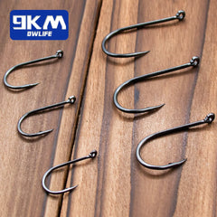 9KM High Carbon Carp Circle Hooks