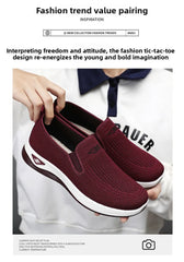 Women’s Breathable Sports Sneakers – Lightweight Anti-Slip Walking Shoes