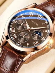 Men’s Business Casual Quartz Watch – Classic Everyday Wristwatch