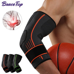 Adjustable Elbow Brace Support – Pain Relief Wrap for Arthritis & Sports Injuries