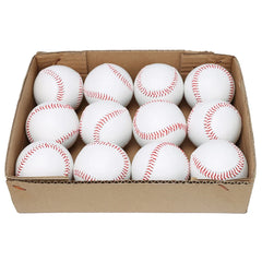 12PCS Baseball/Softball Training Balls – 9" Outdoor Practice Set