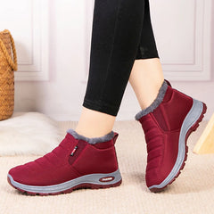 Women’s Waterproof Snow Boots – 2025 Plush Warm Ankle Winter Boots