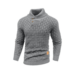 Men’s Winter Knitted Crew Neck Pullover