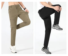 Unisex Quick-Dry Outdoor Hiking Pants – Waterproof & Breathable