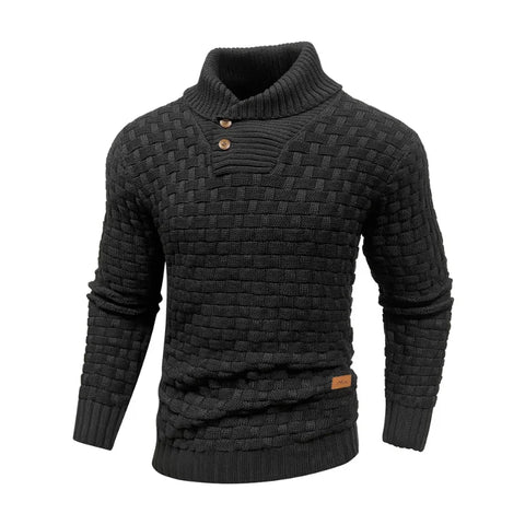 Men’s Winter Knitted Crew Neck Pullover