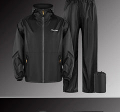 2025 Unisex Waterproof Raincoat Suit – Lightweight & Breathable Motorcycle Rain Wear