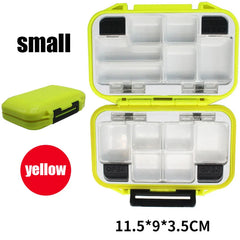 Waterproof Double-Sided Fishing Tackle Box – Multifunctional Hook & Bait Storage Organizer