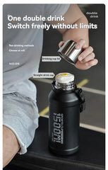 2L Thermos Bottle Insulated Water Bottle Vacuum Flasks Stainless Steel Thermal Bottle Cold coffee hot Tea Cup drinkware Gym mug