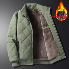 Men’s Thick Fleece Parka – Warm Winter Outdoor Coat