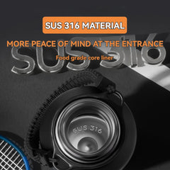 2L Stainless Steel Insulated Thermos Bottle – Hot & Cold Drink Vacuum Flask