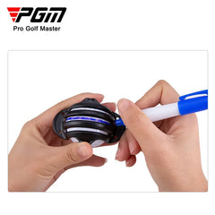 PGM Golf Ball Line Marker Tool with 2 Marker Pens – Alignment & Putting Guide