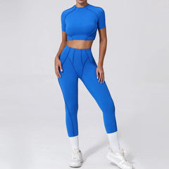 Women’s Seamless High-Waist Yoga Set