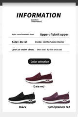 Women’s Breathable Sports Sneakers – Lightweight Anti-Slip Walking Shoes