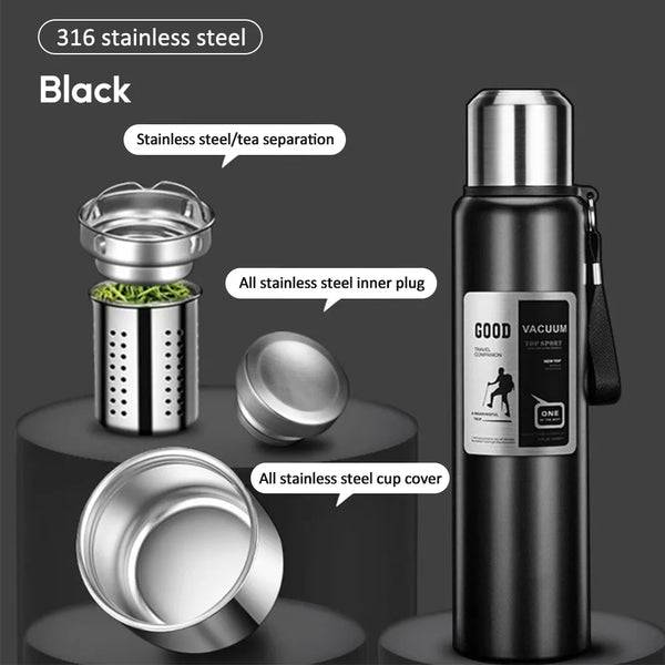 1000ML Stainless Steel Vacuum Thermos Bottle