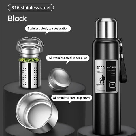 1000ML Stainless Steel Vacuum Thermos Bottle