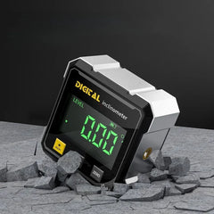 360° Digital Angle Gauge & Magnetic Level