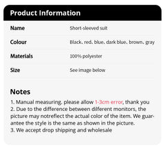 Men’s 2-Piece Quick-Dry Summer Sports Suit