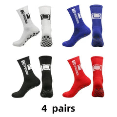 Unisex Non-Slip Sports Socks – Mid-Calf Football & Training