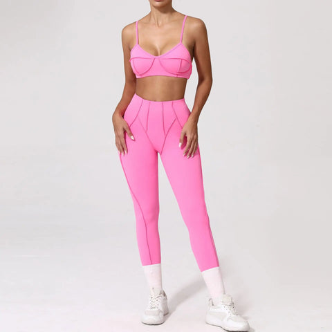 Women’s Seamless High-Waist Yoga Set