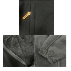 Men’s Winter Fleece Jacket – Thick Warm Windproof Outdoor Coat