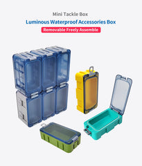 15pcs Portable Fishing Tackle Storage Boxes – Mini Lure & Hook Organizer Set