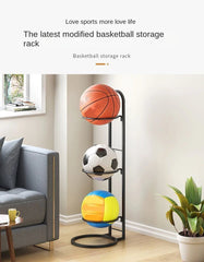 Indoor Children’s Sports Ball Storage Rack