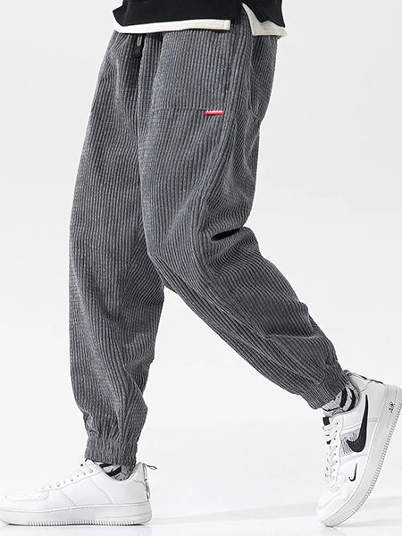 Men’s Baggy Corduroy Jogger Sweatpants