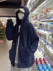 Oversized Women’s Hoodie – Autumn Casual Y2K Streetwear