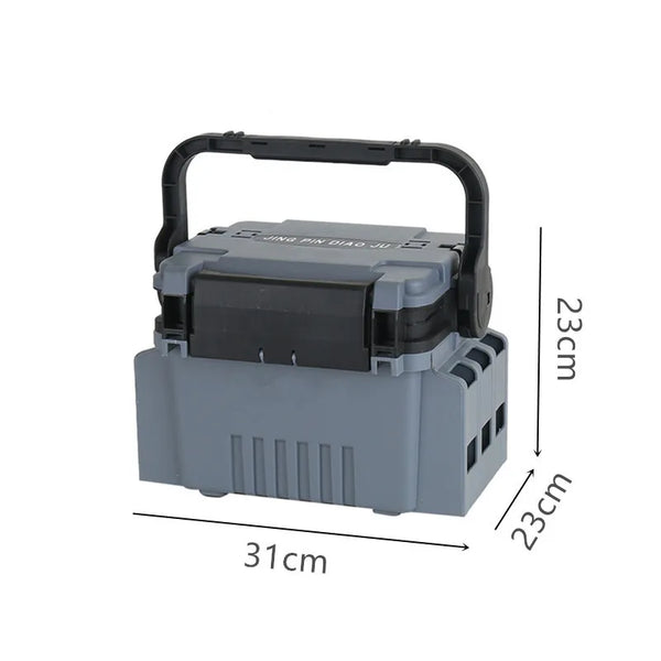 Portable Fishing Box Rod Stand – Multifunctional Pole Holder Accessory