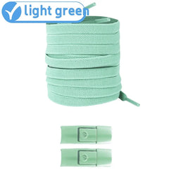 Elastic No-Tie Shoelaces with Press Lock